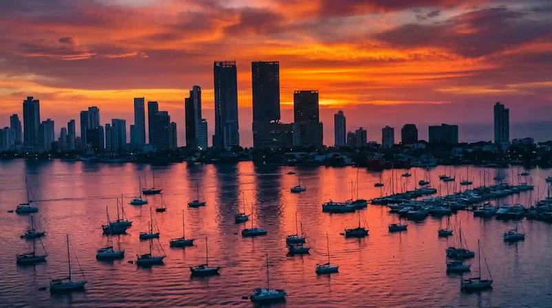 Paseo en barco por la bahía de Cartagena